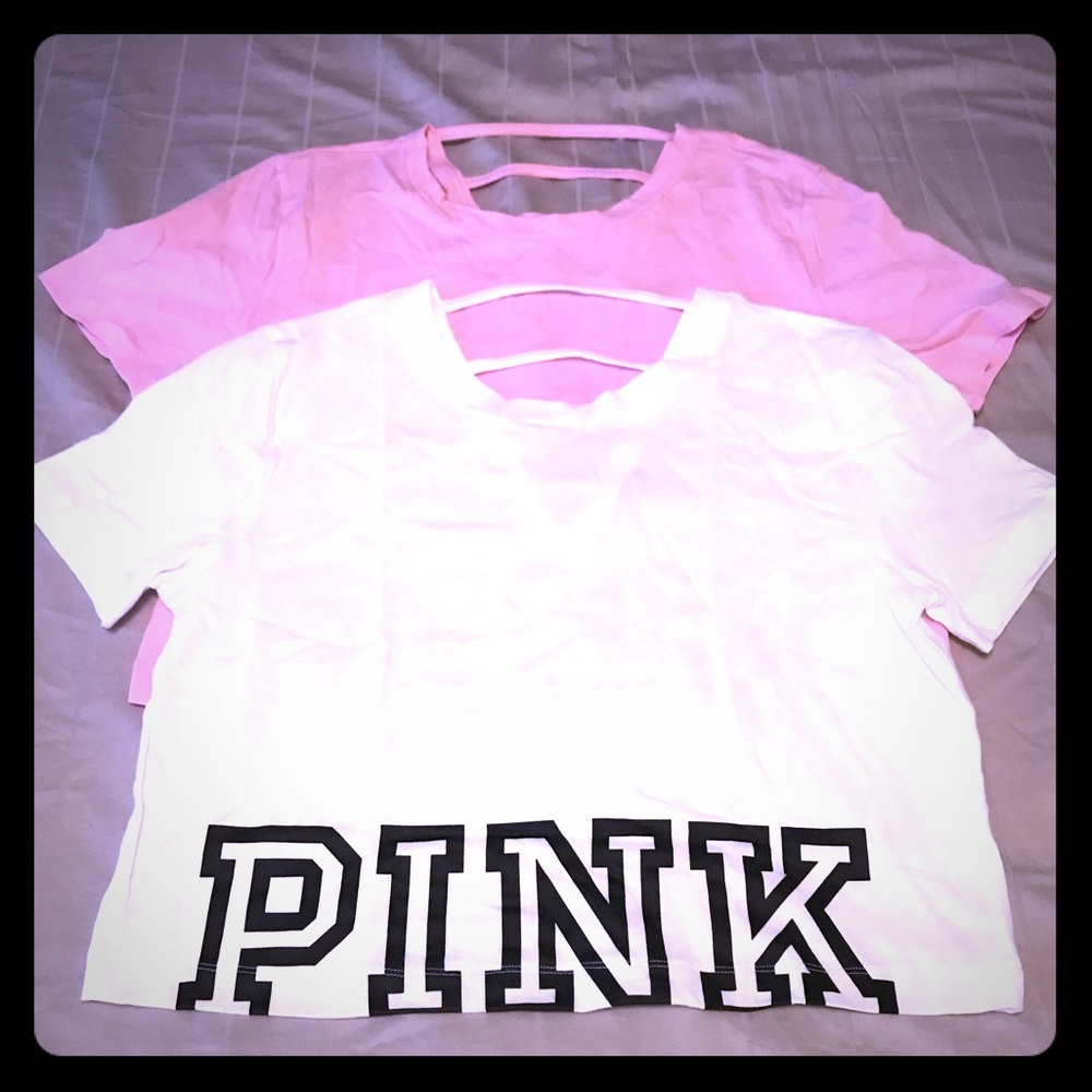 NWOT Two Crop Top Tees